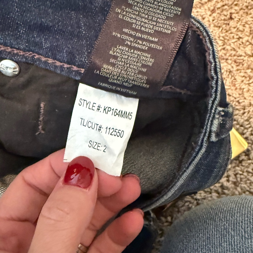 Kut from the Kloth Dark Blue Skinny Jeans - Picture 5 of 5